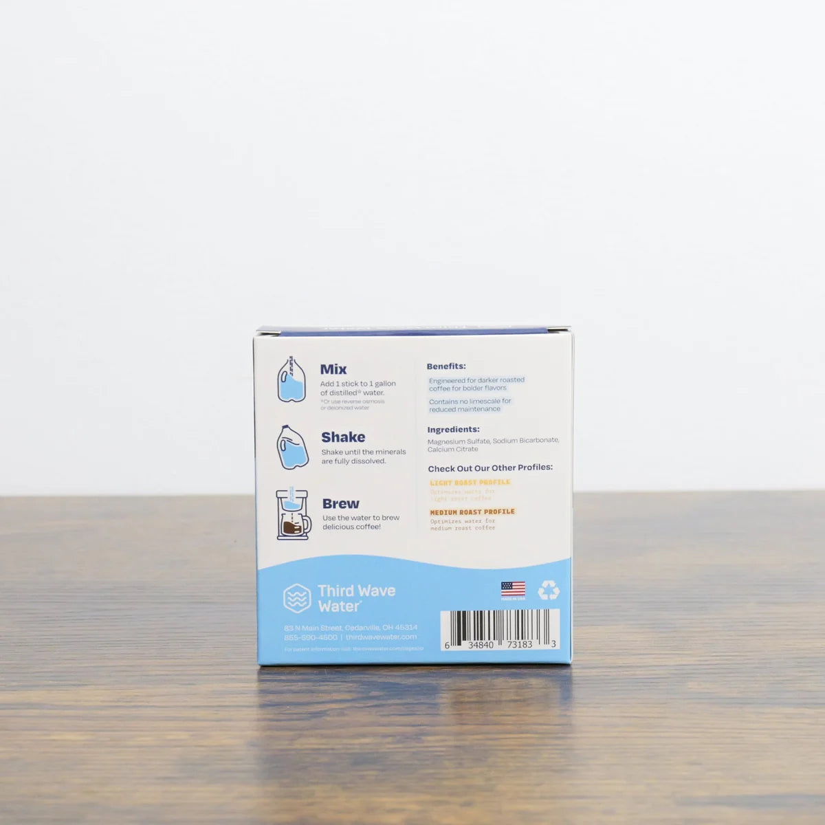 Third Wave Water Dark Roast Profile - CAFE FOLKA