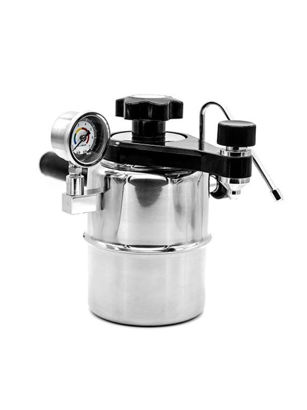 BELLMAN Stovetop Espresso & Cappuccino Maker with Pressure Gauge - CAFE FOLKA