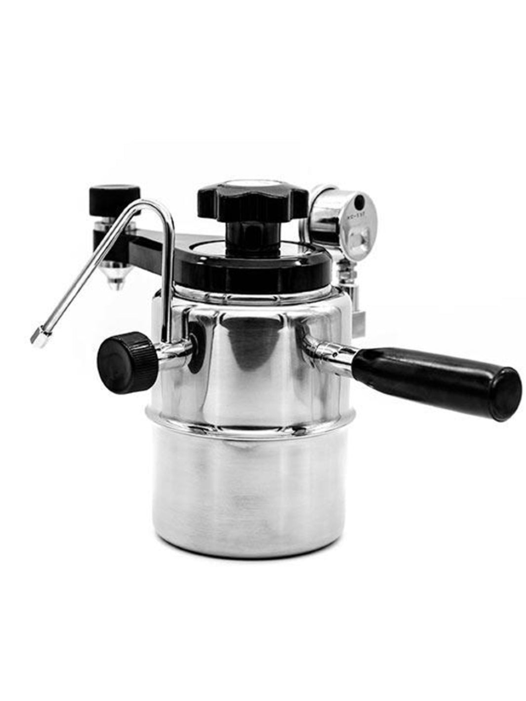 BELLMAN Stovetop Espresso & Cappuccino Maker with Pressure Gauge - CAFE FOLKA