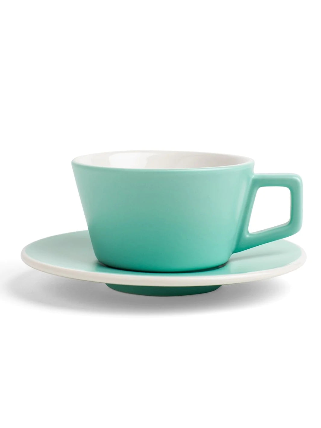CREATED CO. Angle Cappuccino & Small Latte Saucer (Saucer Only) - CAFE FOLKA