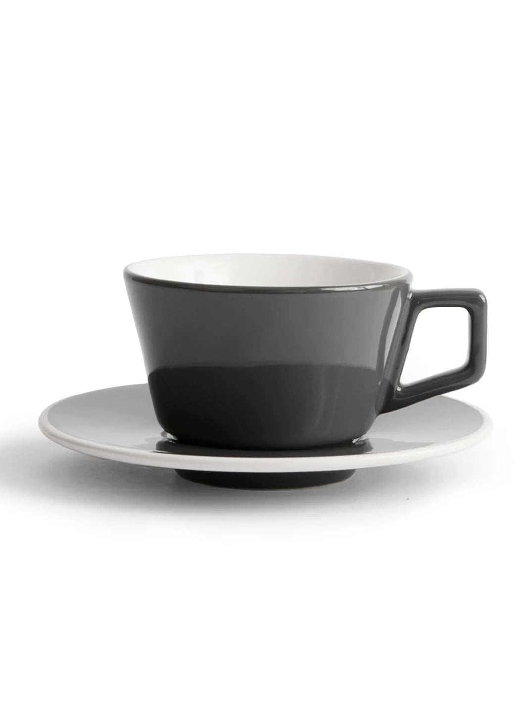 CREATED CO. Angle Cappuccino & Small Latte Saucer (Saucer Only) - CAFE FOLKA