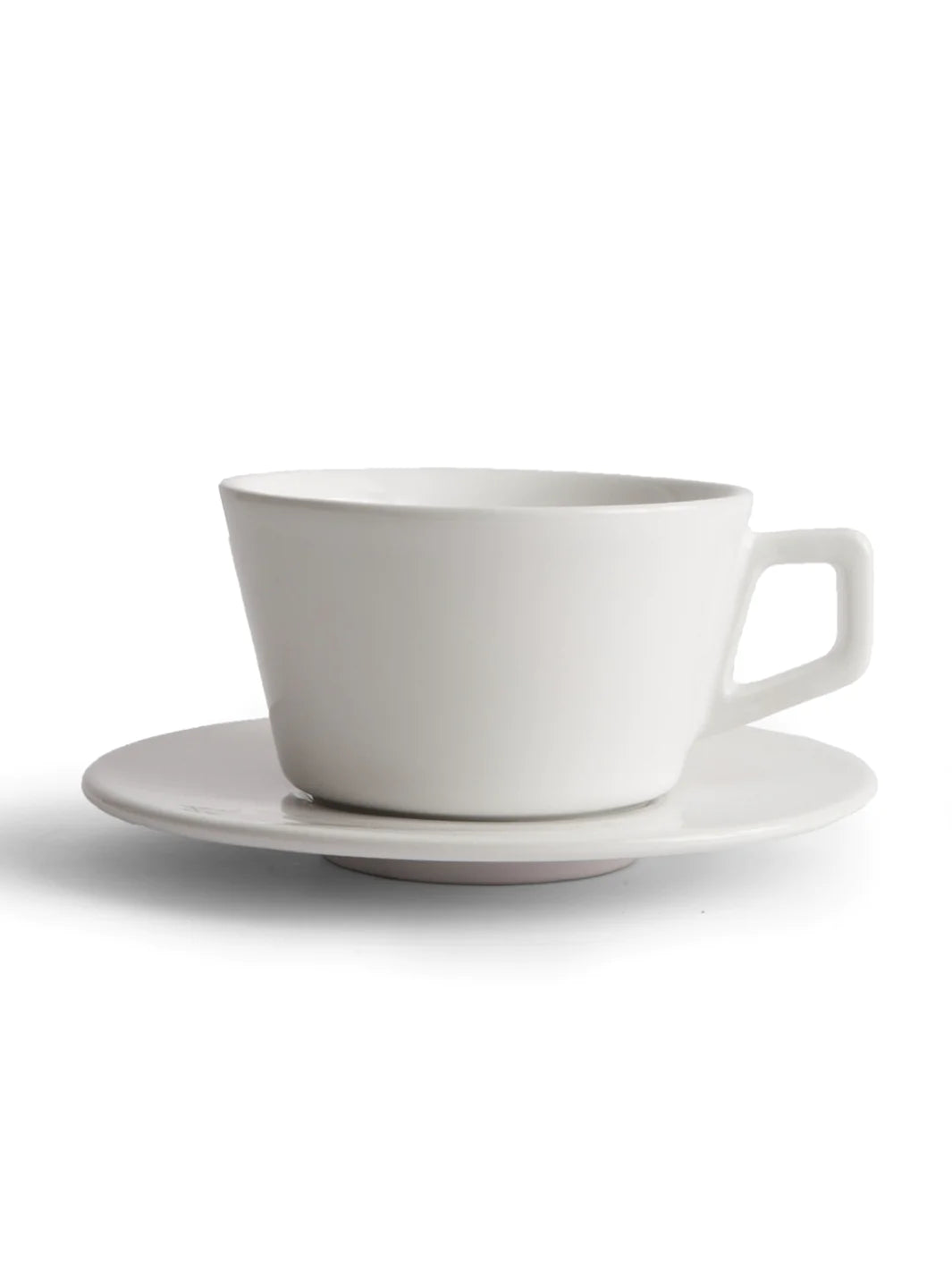 CREATED CO. Angle Cappuccino & Small Latte Saucer (Saucer Only) - CAFE FOLKA