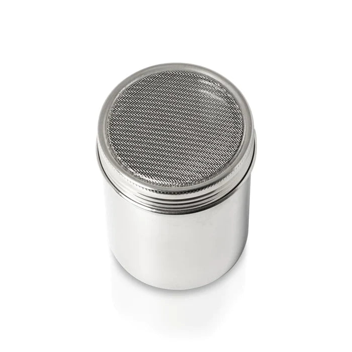 STAINLESS STEEL MESH TOP SPICE SHAKER - 10OZ - CAFE FOLKA