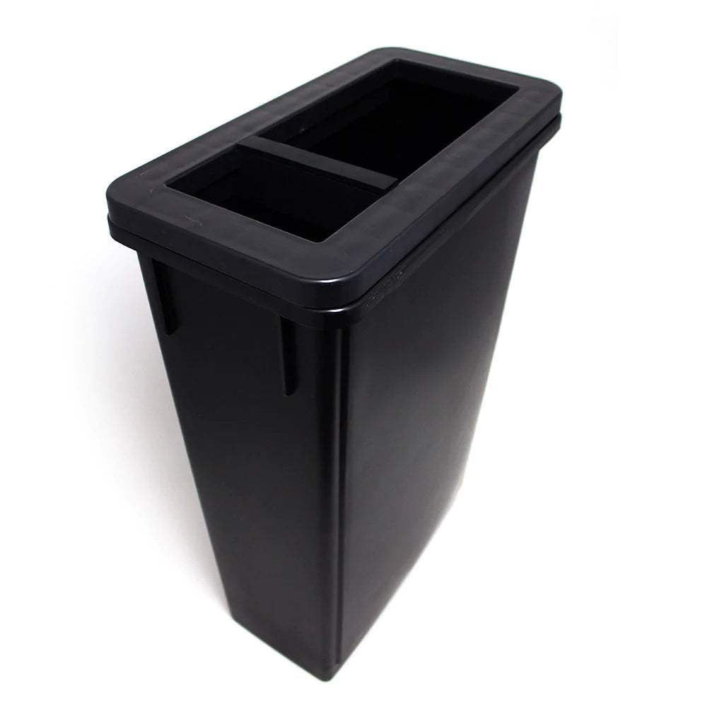 COMBO KNOCK BOX KIT W/ SPACE SAVER GARBAGE CAN - CAFE FOLKA