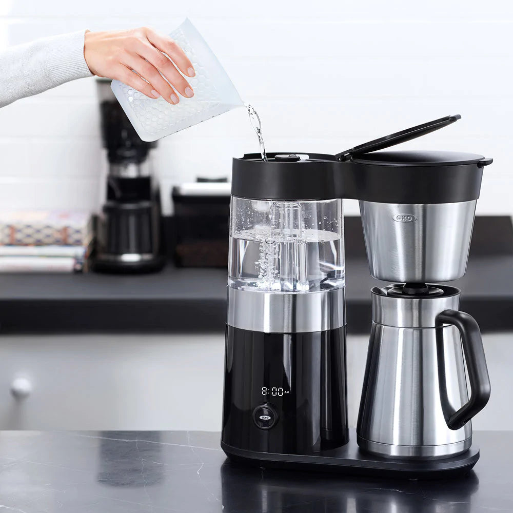 OXO BARISTA BRAIN 9-CUP COFFEE MAKER - BLACK/SILVER - CAFE FOLKA
