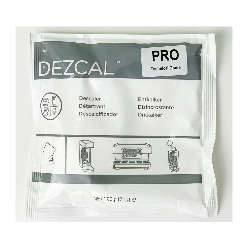 URNEX DEZCAL PRO DESCALER POWDER- 7OZ PACKET - CAFE FOLKA