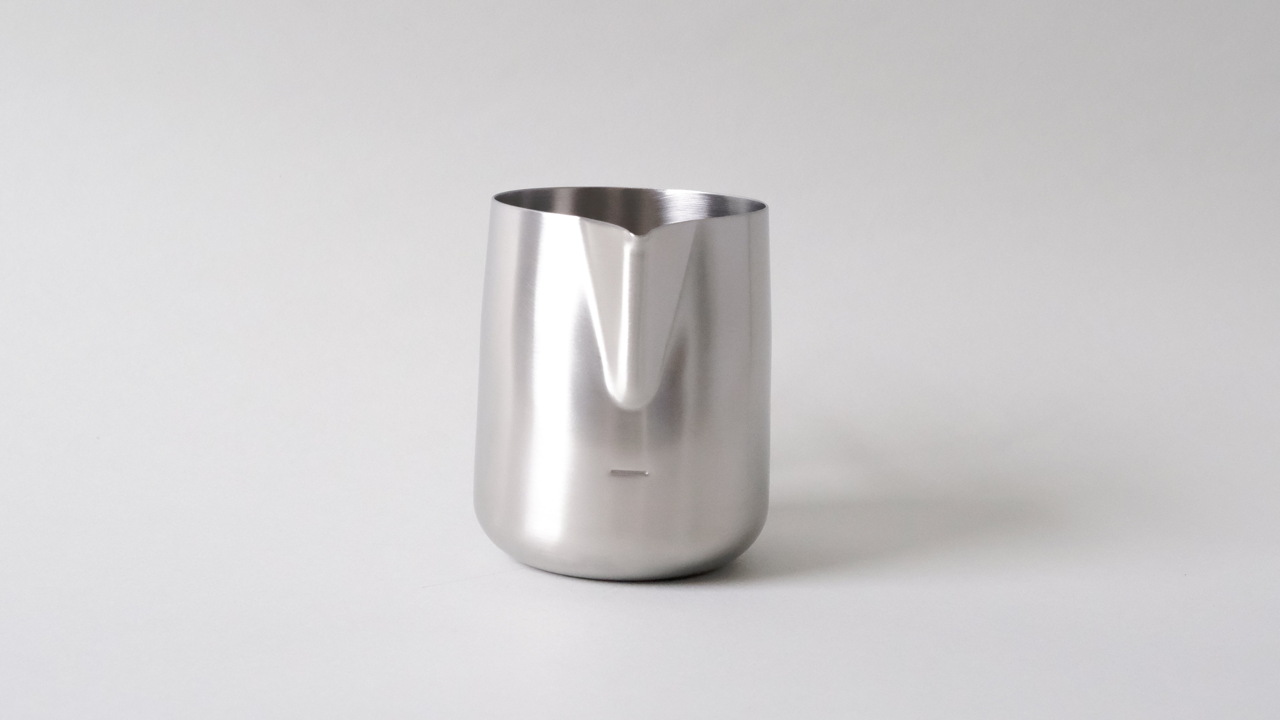 15OZ BRUSHED SILVER PITCHER WITH NARROW SPOUT