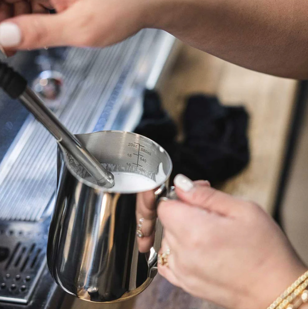 Barista Basics Frothing Pitcher 20oz - Silver