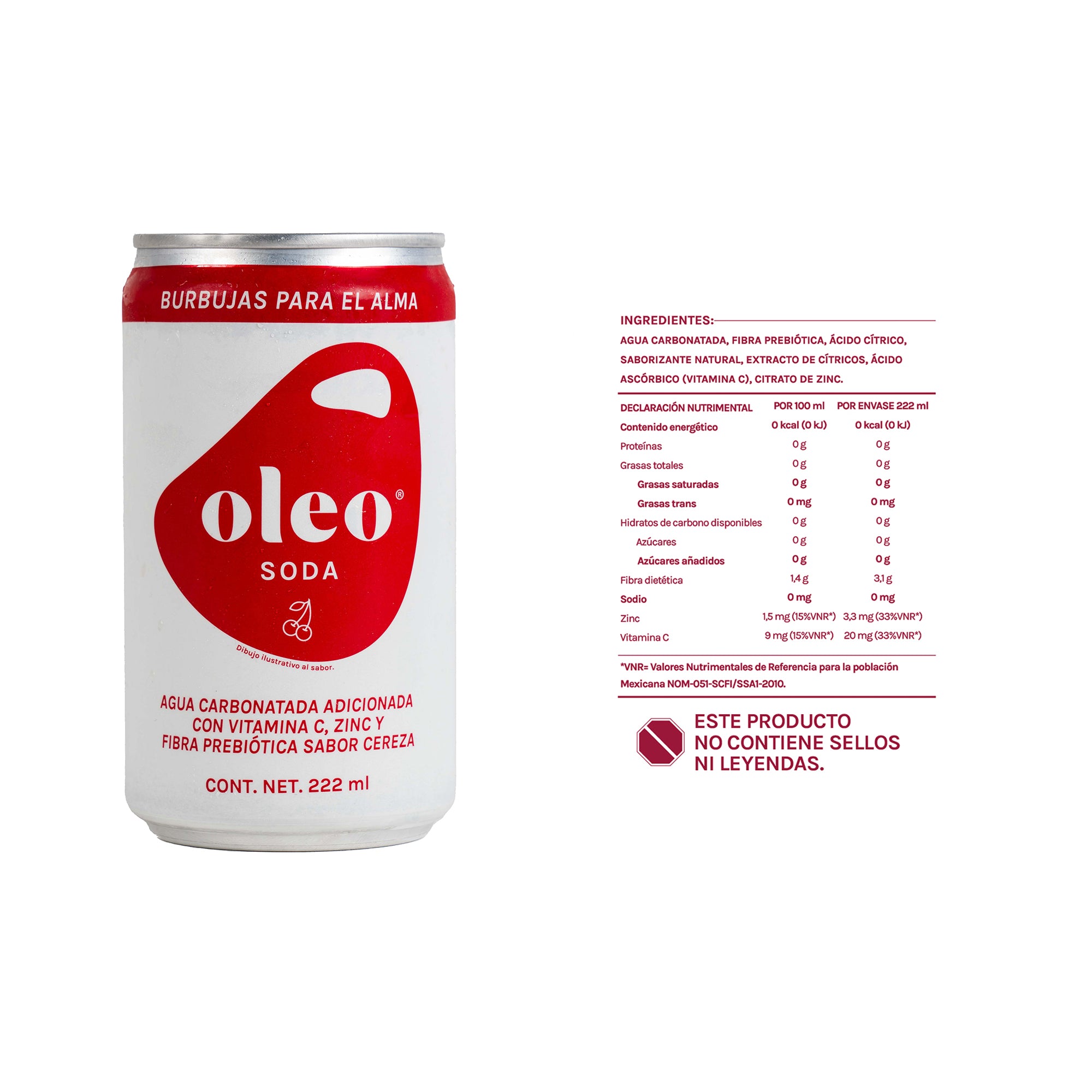 Oleo Prebiotic Sodas 24 pack