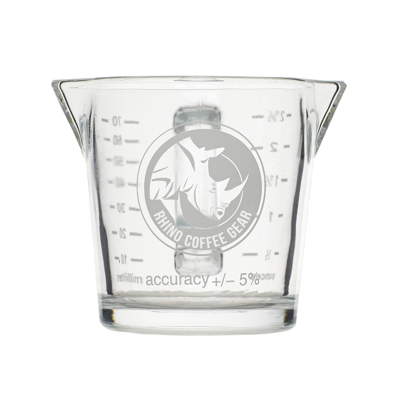 Jarra de chupito con pico doble Rhino Coffee Gear de 3 oz