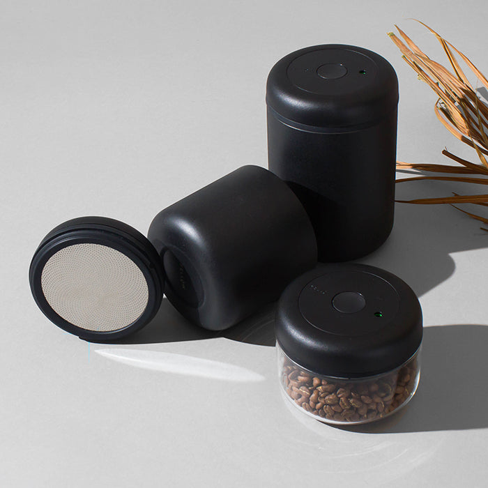 FELLOW Atmos Vacuum Canister (Matte Black) - CAFE FOLKA