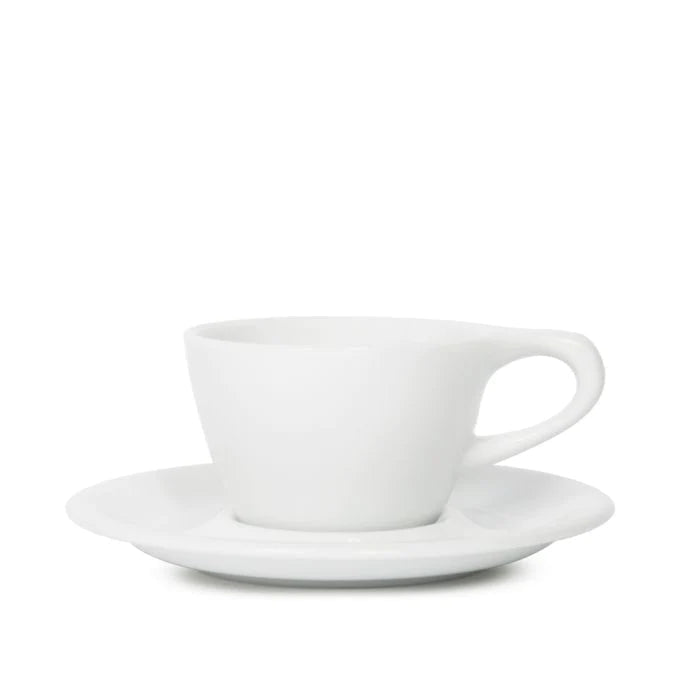 Lino Small Latte Cup/ Saucer & SAUCER - INDIGO (12OZ/177ML) - CAFE FOLKA