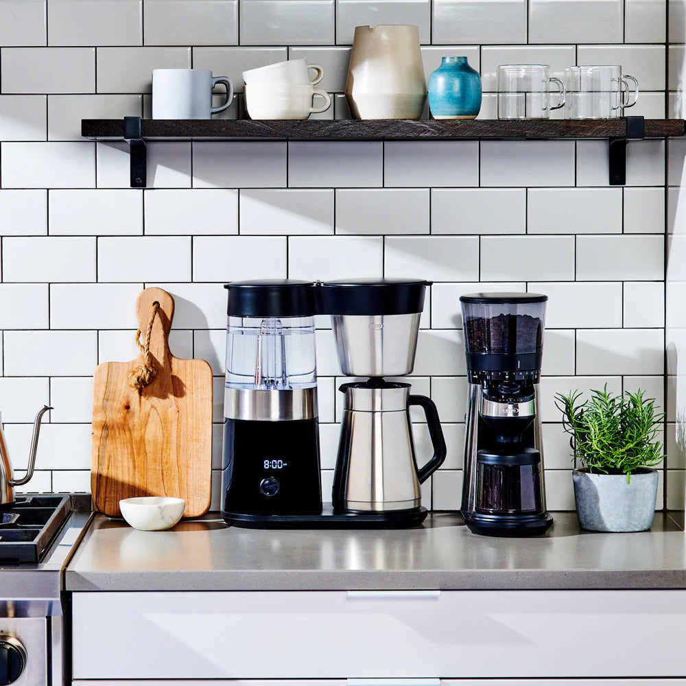 OXO BARISTA BRAIN 9-CUP COFFEE MAKER - BLACK/SILVER - CAFE FOLKA