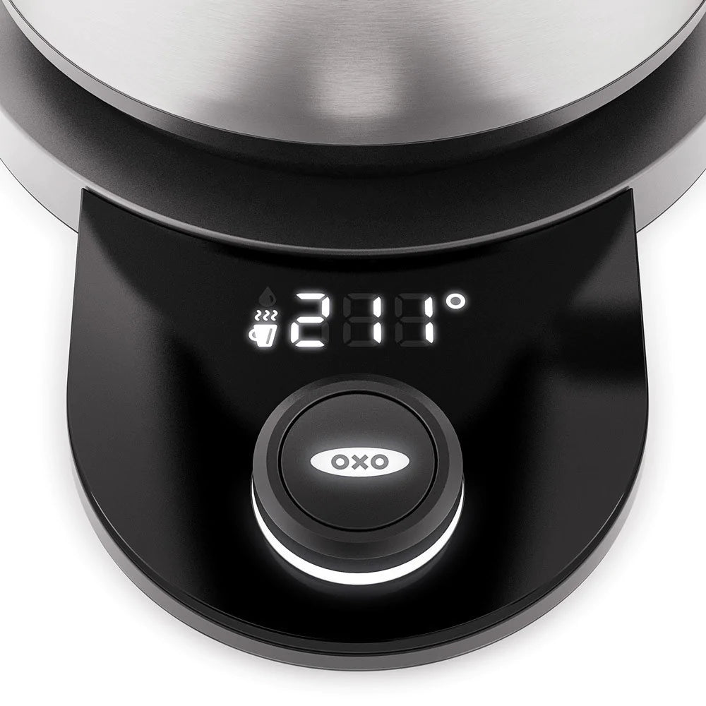 OXO ADJUSTABLE TEMPERATURE GOOSENECK ELECTRIC KETTLE - CAFE FOLKA